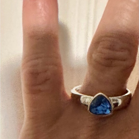 ❤️Violet Tanzanite Ring 18k plated - Picture 5 of 5